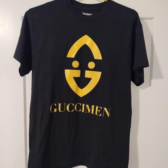 Guccimen (Freddy Todd x Space Jesus) OG NY Merch - Mens Medium Black (M) T-shirt - Picture 1 of 2